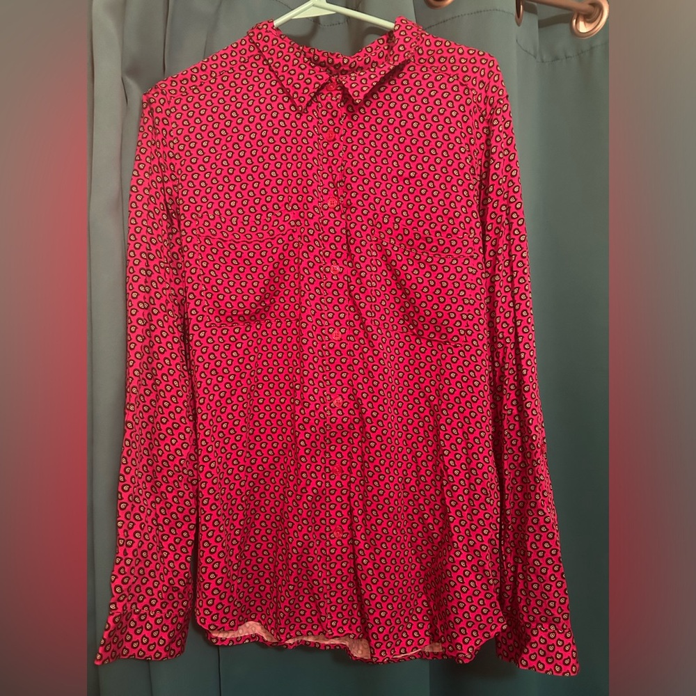 EUC Liz Claiborne woman’s button down blouse size XL